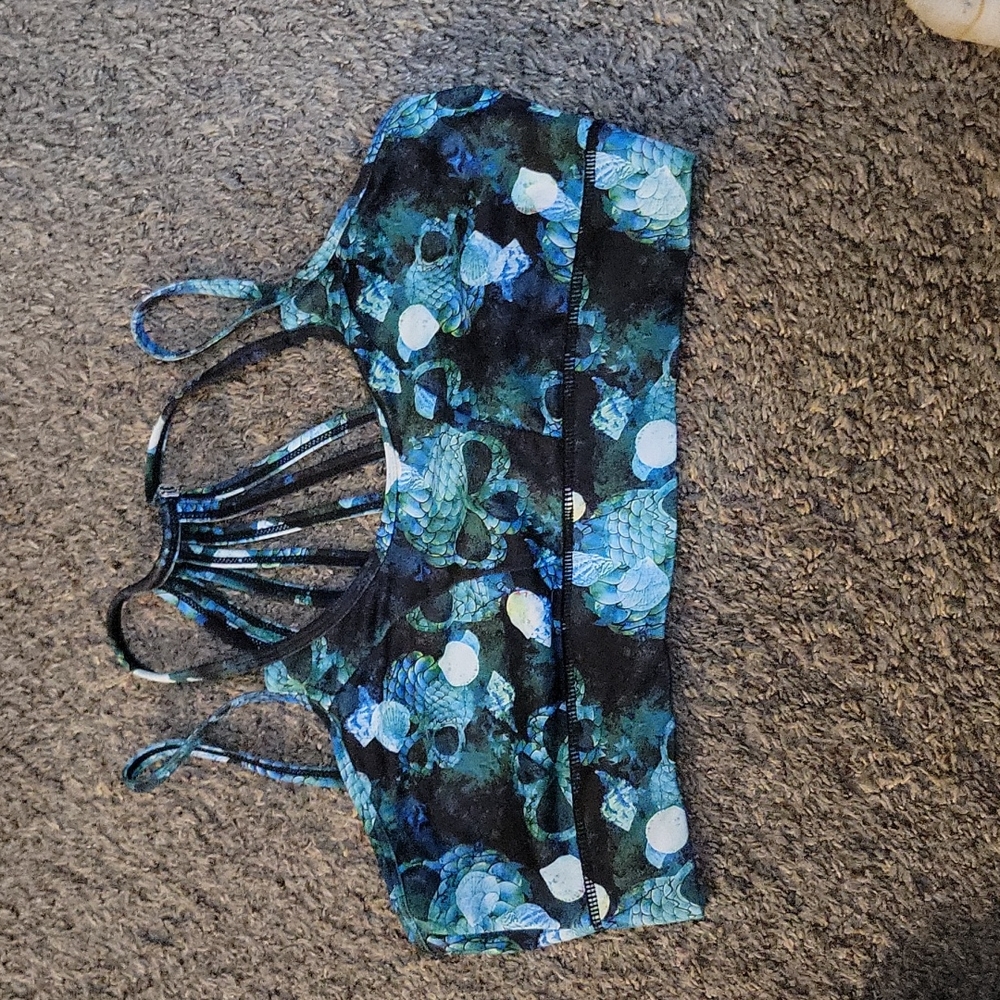 Constantly Varied Gear Mermaid skulls sports bra. Size large.